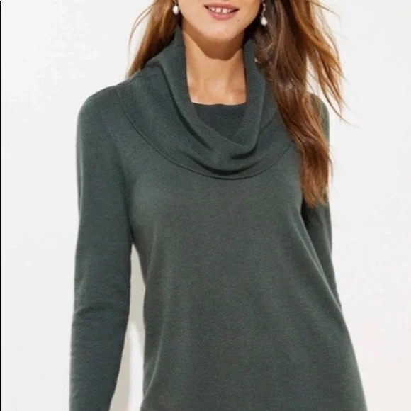LOFT Turtleneck Long Sweater - US Medium - Picture 1 of 5